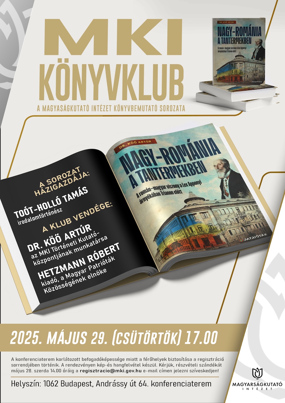 Nagy-Románia a tantermekben plakát