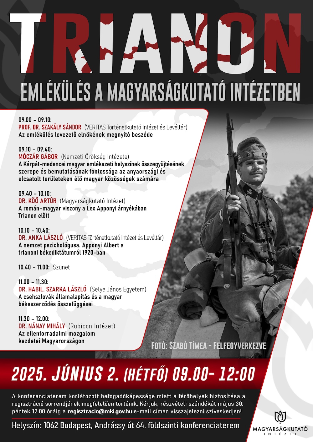 Trianonra emlékezünk plakát