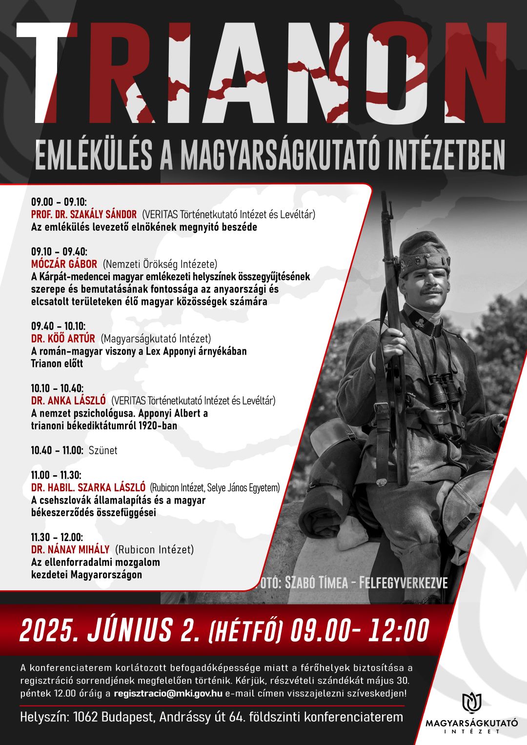 Trianonra emlékezünk plakát
