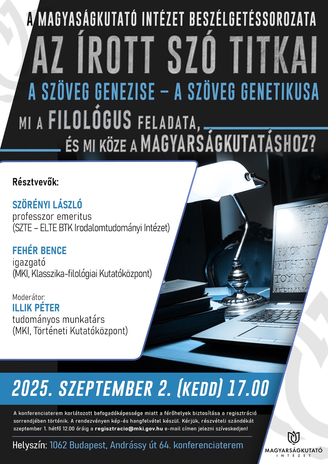 Az írott szó titkai 1. plakát