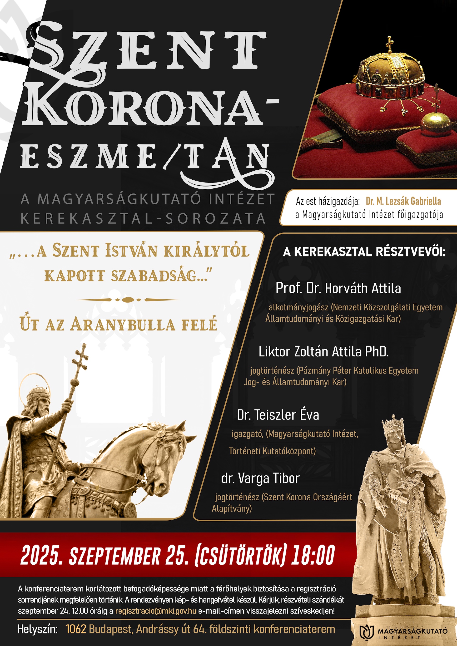 Szent Korona Tan plakát