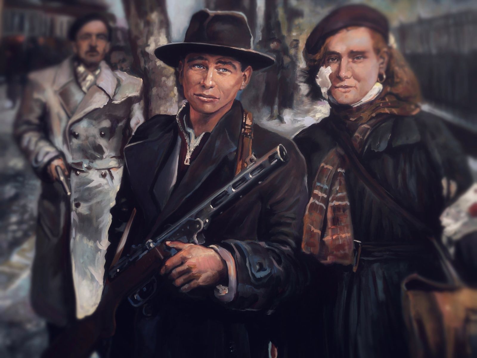 1956 arcai. Kertai Zalán festőművész képei