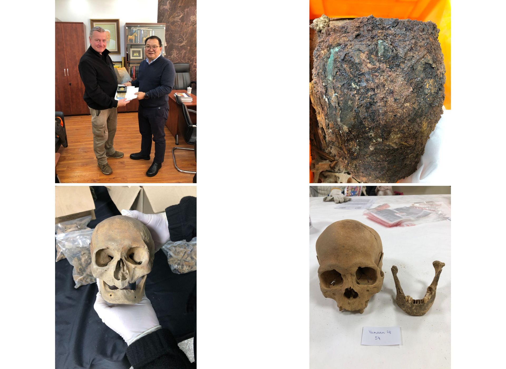 Új eredmények az Ar-Gunt-i hun temető feltárásán Új eredmények az Ar-Gunt-i hun temető feltárásán