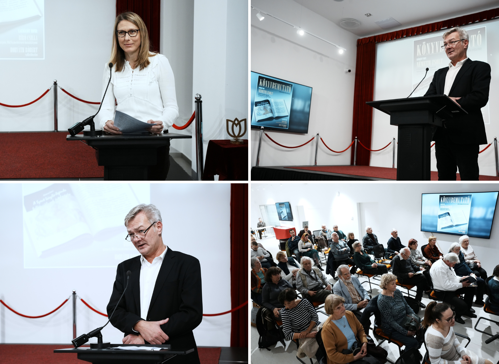 November 11-én mutatták be Németh Zsoltnak, a kutatóintézet nyugalmazott tudományos főmunkatársának legújabb könyvét, A Szent László-legenda falképciklusok értelmezése című kötetet a Magyarságkutató Intézet budapesti központjában.