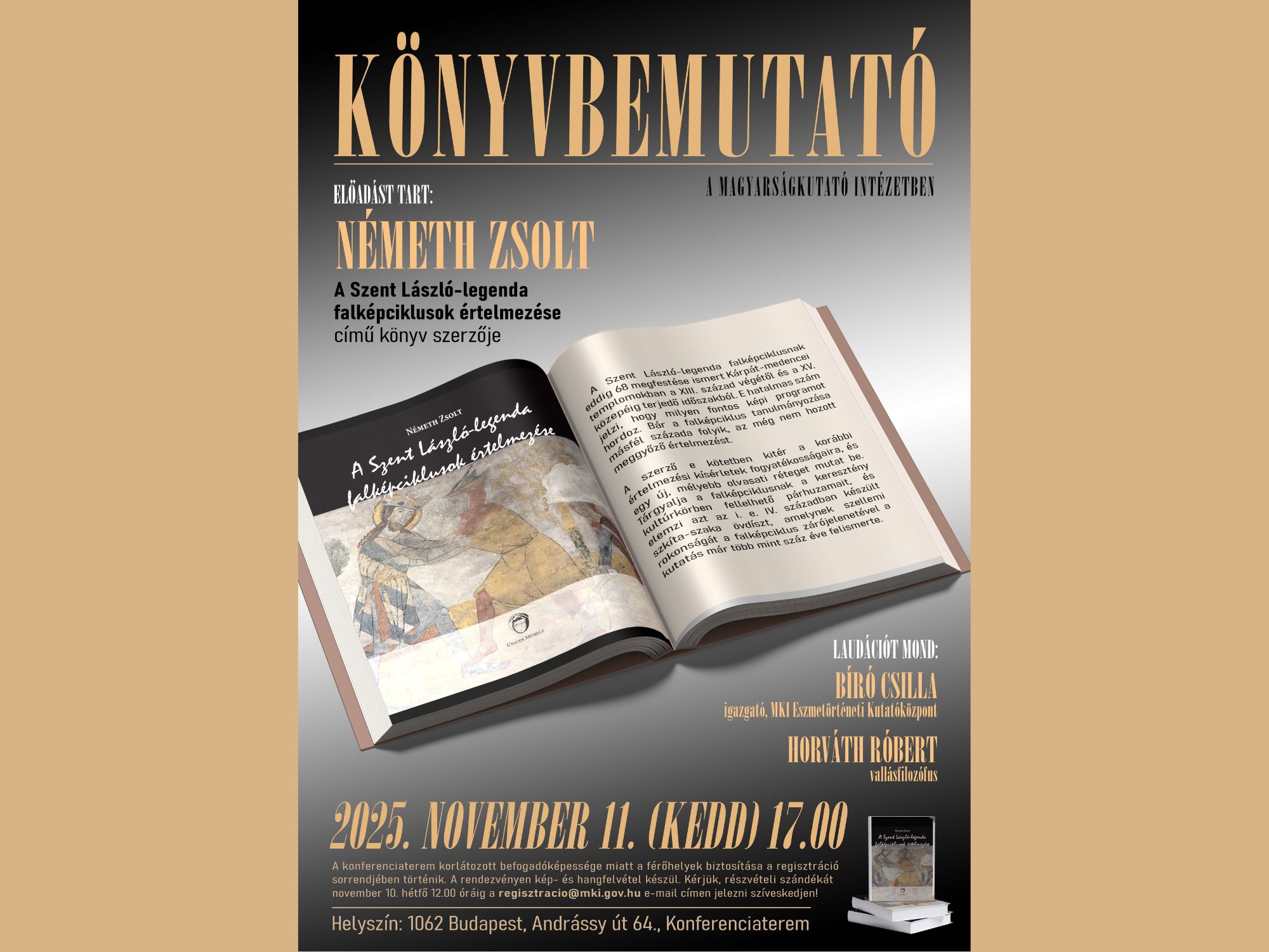 Szent László-legenda falképciklusok értelmezése plakát